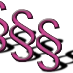 Bild von Paragraphen für das Impressum